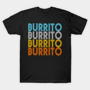 Burrito Lover Vintage Gift Taco T-Shirt